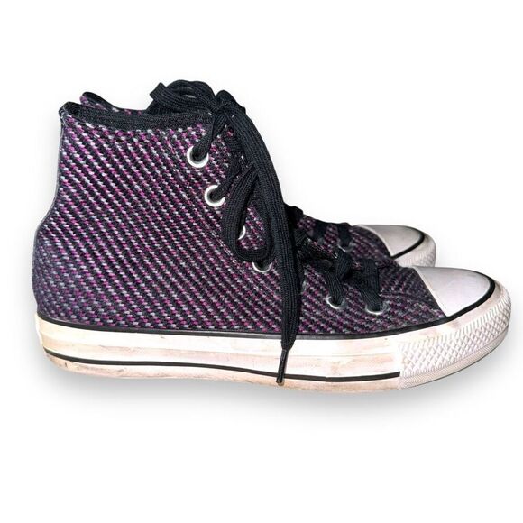 Purple Converse Allstar Chuck Taylor Sneakers Shoes Size Womens 6 - Picture 6 of 13